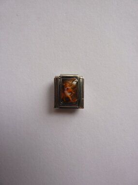 Catholic Link for Nomination-Style Italian Charm Bracelet